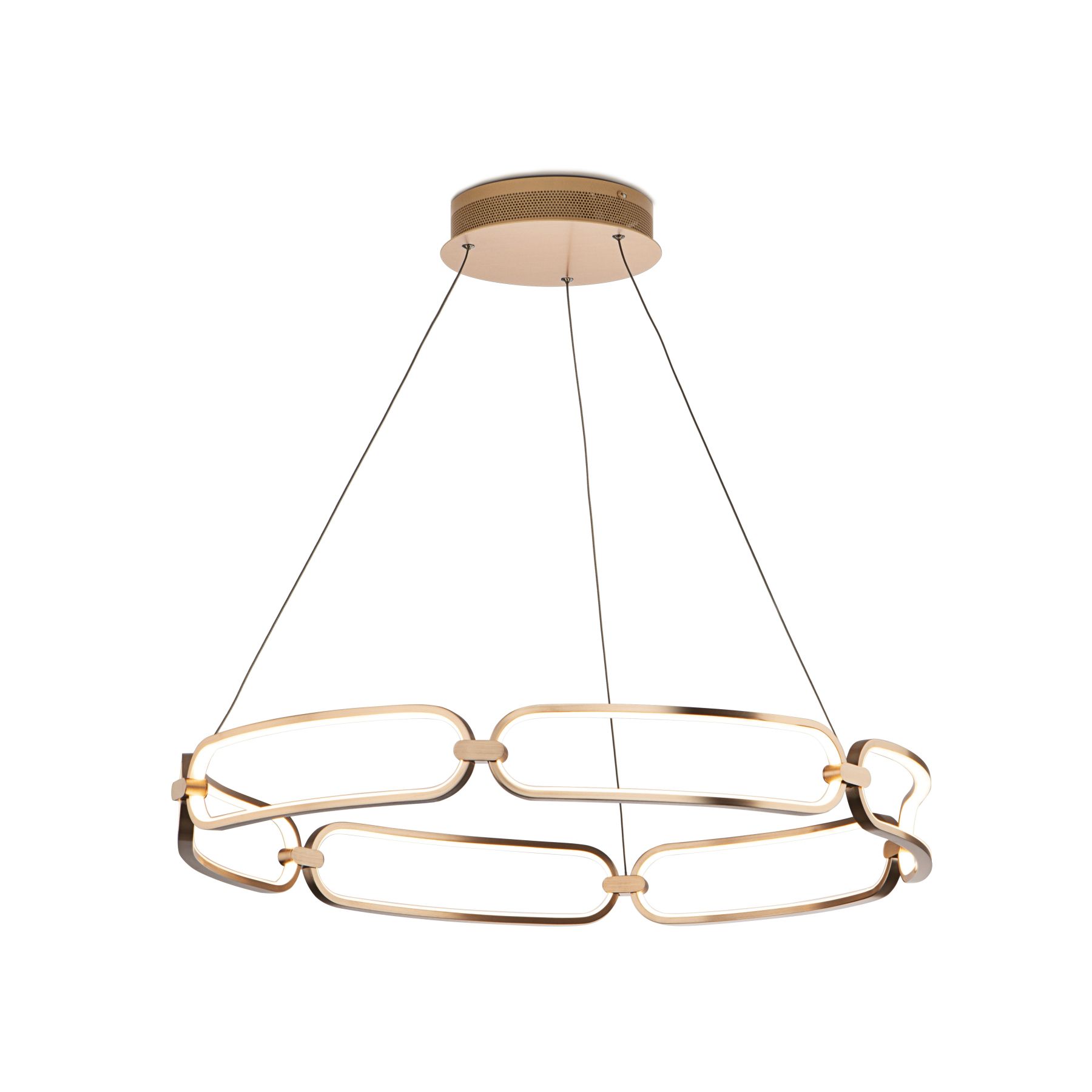 Подвесной светильник Colette Ø80 розовое золото