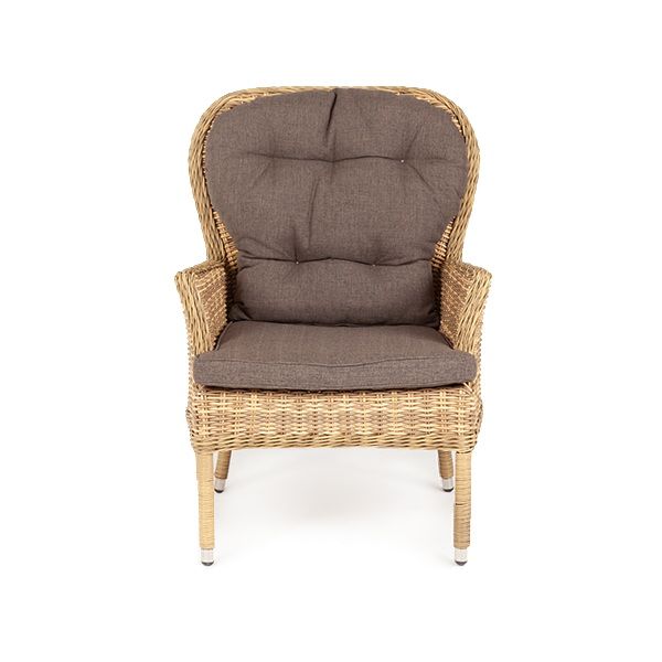 &quot;Алиса&quot; кресло плетеное, цвет соломенный