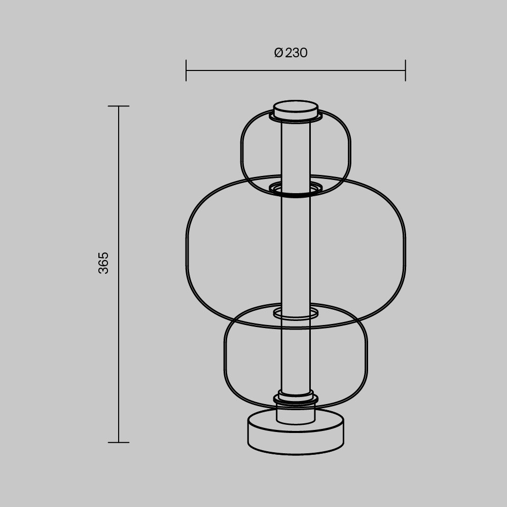 Настольный светильник Atmos MOD364TL-L15W3K