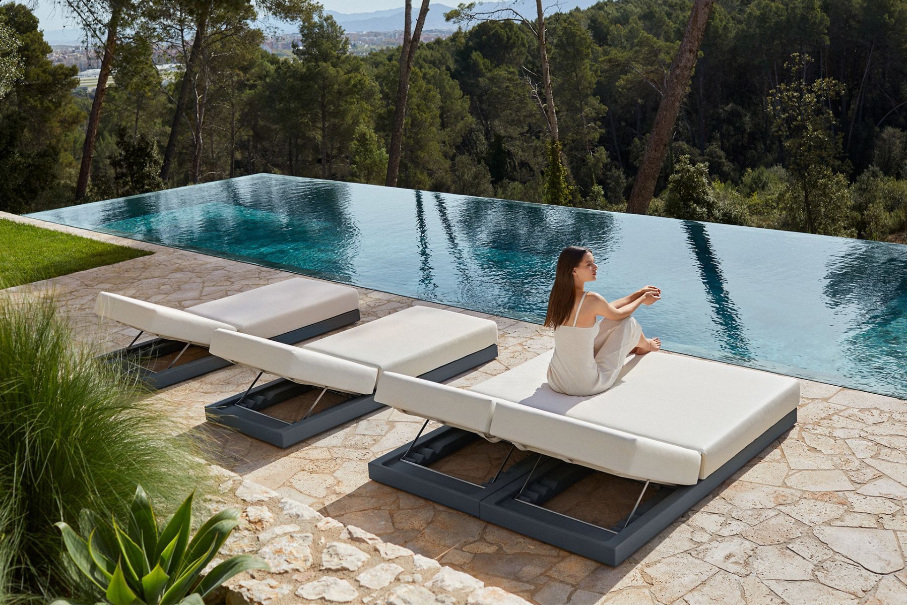 Шезлонг Pixel