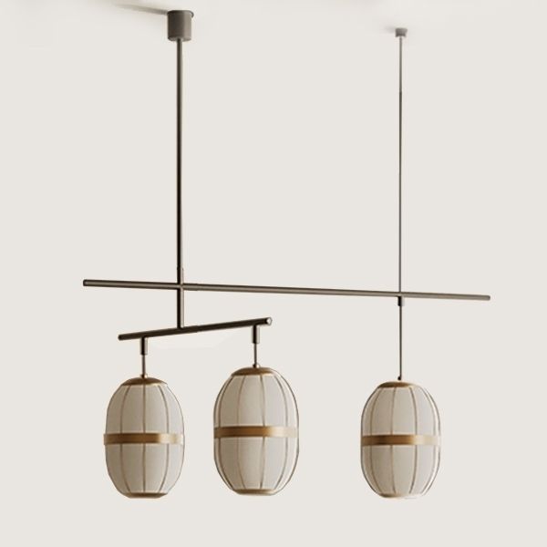 Подвесной светильник Pull C1249/3 Matt black/Aged gold