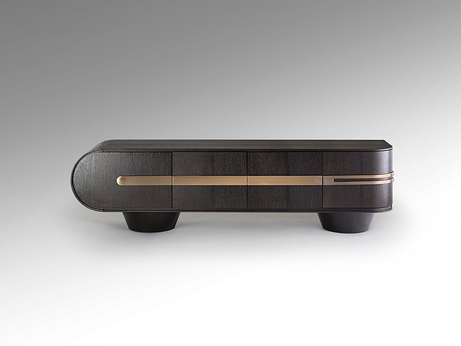 Luca Тумба под ТВ темный дуб