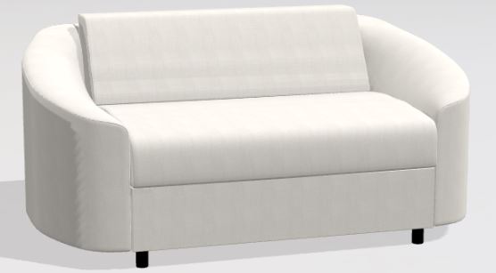 Кресло-кровать Zeus 1st с подлокотниками