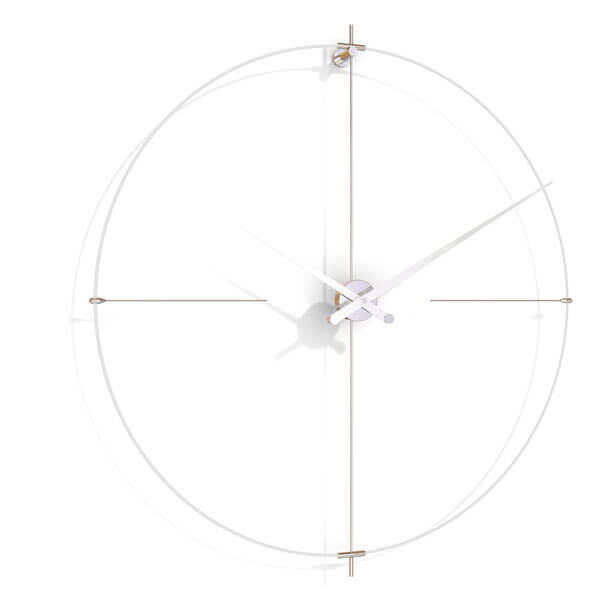 Настенные часы Bilbao L белые