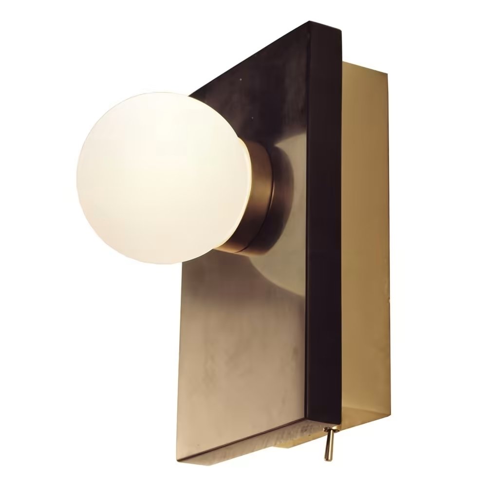 Бра Lan черный мрамор