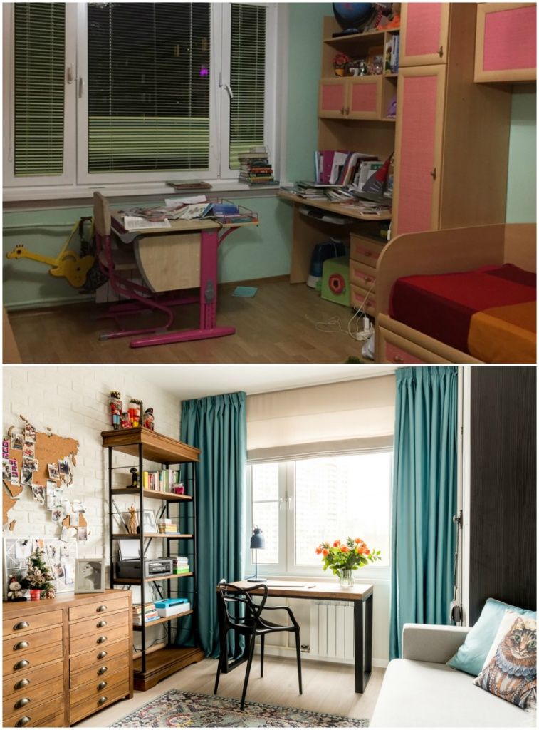 Идеи ремонта квартиры — 17 фото «до и после»
