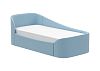 Диван-кровать KIDI Soft с низким изножьем 90*200 см R (голубой)