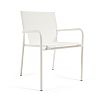 Zaltana Алюминиевый стул для улицы с матовой белой окраской